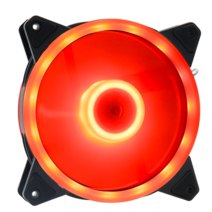 120mm 케이스 팬 컴퓨터 냉각 쿨러 몰 렉스 3PIN 다채로운 라디에이터 섀시 12V 12cm Ventilador, [01] Red, [05] 5Pcs