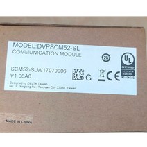 델타 DVPSCM52-SL 프로그래밍 가능 컨트롤러 확장 모듈 RS485 422*2 MODBUS 마스터 슬레이브 BACNet 스테이, 한개옵션0