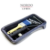 KEY529227노루페인트 페인팅세트 100mm 붓 롤러 트레이 115288 - 미술용구 유화 수채화 도구