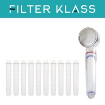 국내산 웰로스 샤워기 호환 녹물제거필터 10개, 단품