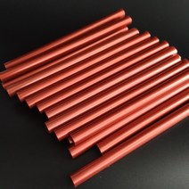 글루 건 7mm 핫 멜트 접착 감자 스틱 메탈 레드 20 개 진주 빛 컬러 시스템 멀티 100mm 가능, 06 Silver_01 100mm