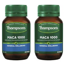 톰슨 호주 Thompsons Maca 마카 1000 60캡슐, 2팩