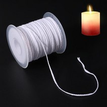 안공사 실팔찌 2.6-20cm 50 PCS/100 PCS 촛불 Wicks 무연 왁 스 순수 코 튼 코어 DIY 대 한 Pre-Waxed 파티, 17 61M