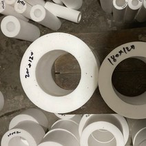 OD 40mm 50mm 60mm 사용자 정의 흰색 폴리테트라 플루오로에틸렌 막대 환경 친화적 무독성 DIY PTFE 슬리브 바, [06] customize