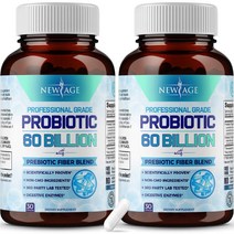 New Age Probiotics 뉴에이지 프로바이오틱스 유산균 60빌리언 30정 2팩