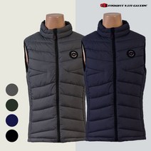 [마운틴가이드]겨울 등산복 단체복 작업복 베스트 남성 경량 패딩조끼 TXM-V204-001