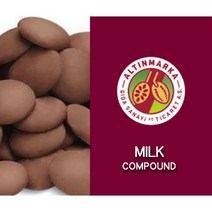 ALT 188 밀크 컴파운드 초콜릿 화이트데이 몰드용 반죽용 1kg 1kg, 2개