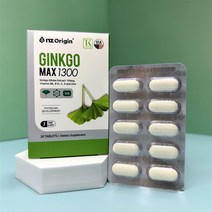 엔젯오리진 징코맥스 1300 1300mg x 30정 1개월분
