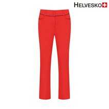 헬베스코 MWPT_441 레드 여성 7부 팬츠 골프바지 골프웨어