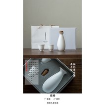 일본 정종 사케 도쿠리 세트 집들이선물 혼술 술잔 주기 홈파티 신혼부부 청주 워머 일본술, F개