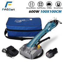 건설 도구 실노 천을 마 상자 홀더600w 타일 기계 진동기 고전력 기계 전기 바닥 타일 진동기 타일링 타일 도구 + 2x2500mahbatteries, 협력사