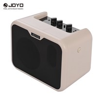 JOYO 찰리마-10B 휴대용 베이스 스피커 화이트 어코드 100-240V, EU 플러그, 하얀색