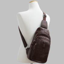 헤이빌리 소가죽 슬링백 가방