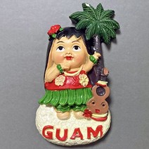 맛있는굿즈 호주 미국 하와이 뉴욕 괌 사이판 뉴질랜드 냉장고자석 마그넷 마그네틱 기념품, C미국16.괌