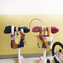 킥보드 자전거 핸들바 방한 커버 장갑 가방 세트, 블랙+네이비장갑+네이비가방