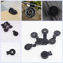 차광망 차단망 차량용타프 햇빛 차양 그물 클립 정원 도구 온실 그늘 천 고정 클램프 플라스틱 그로밋 울타리 설치 후크 30 개팩108420, 30개