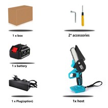 미니테이블쏘 목공테이블 톱 선반기계 가정용 diy 4Inh/6 미니 전기 톱 과일 나무 목공 정원 도구 Mkiit 18, 04 4in 1 big battery