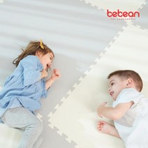 베베앙 [BEBEAN 베베앙]팡키즈 층간소음 퍼즐매트 2.5cm 모음전(셀프시공), 100x100x2.5cm_파스텔블루