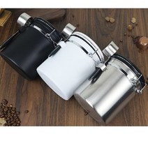 원두커피 차 보관통 밀폐용기 스테인레스 1.5L