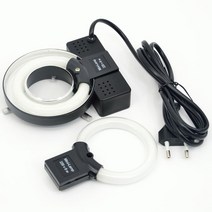 광학현미경 FYSCOPE현미경 조명 형광 링 8W 원형 블랙 라이트 220V 별도 전구, [01] 8w  ring