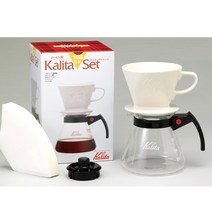 칼리타 도자기 핸드드립세트 102LD, 1세트