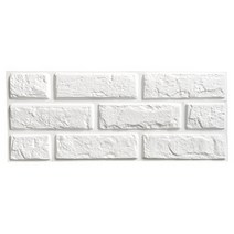 3D리얼브릭/벽돌시트/파벽돌/폼블럭/인테리어벽돌/블럭아이, 순백화이트