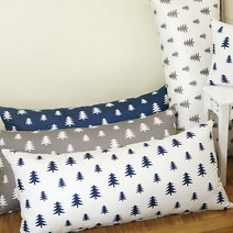 찬미디자인 45x100cm 커버+솜, 노르웨이숲 화이트그레이