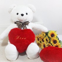 빅베어 프로포즈 하트곰인형 세트
