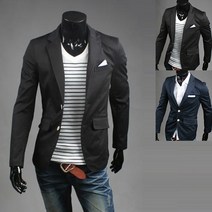 후앙스 삼각행거치프 면스판 자켓 SPJK-612