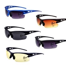 기타 스포츠 선글라스 고글형, 블랙, 1개