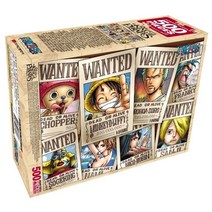 원피스 직소퍼즐 500pcs: 현상수배, 500피스, 혼합 색상