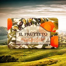 [쌩스네이처] 이탈리아 명품비누 네스티단테 비누, 1개, 08. 일프루테토 올리브 & 탠저린 (250g)