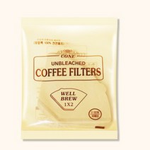 커피여과지, 칼리타식 1~4인용 여과지, 40매