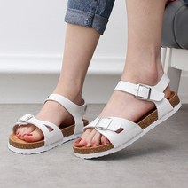 여성샌들 웨지 끈 스트랩샌들 버클샌들