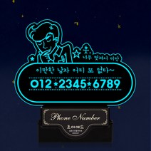 조아애드 판타스틱 광센서 주차번호판, 판타스틱 광오토센서 LED