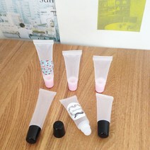 스윗바틀 립글로즈 튜브용기, 15ml, 블랙뚜껑, 1개