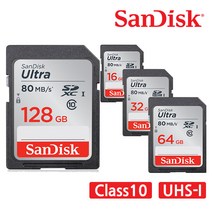 샌디스크 울트라 SD카드 CLASS10, Ultra SDXC 128GB