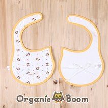 [오가닉붐]착한 유기농 몽이 턱받이