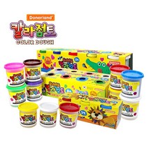 도너랜드 칼라점토 3색 5색 8색 클레이, 칼라점토5색, 120g