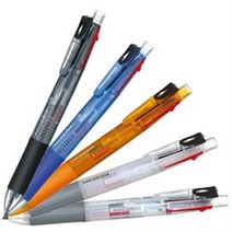 제브라 사라사4 멀티 중성펜 4색 0.5mm, J4J1(오렌지), 1개