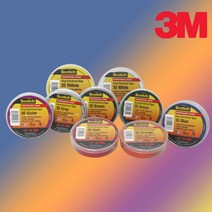 3M Scotch 비닐 전기테이프 35 19mmx20M, 노란색