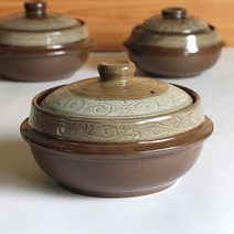 토비 국화당초문 뚝배기, 18 x 11 cm, 1개