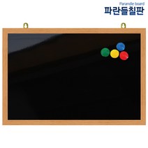 자석블랙보드, 오크, 90x60cm, 1개