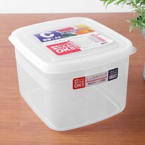 일본 나카야 밀폐용기 (선택1) 밀폐통 전자렌지 사용, 1.2L, 1개입X1개(C)