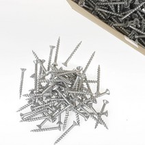 [문고리닷컴] [대량판매] 아연피스 방부목피스(8 x 38)/피스/못/고정나사/손잡이피스/손잡이나사, 단품