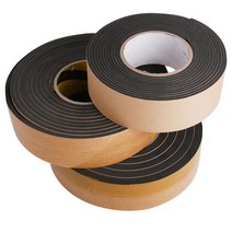 [AHJ_0538008] (규격 : 두께1mm) EVA 단면 스폰지테이프 흑색 폭 40mm 두께선택 공구 방음 작업테이프 단면테이프 스폰지테이프