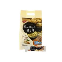 자연웰 무배 호두아몬드율무차 50포 1개 율무차 견과차, 18g, 자연웰 호두아몬드율무차18g*50포