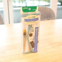 울마트(woolmart) 울마트 (크로바)펜-E 레이스코바늘 세트 바늘세트, 크로바 펜-E 레이스코바늘 세트