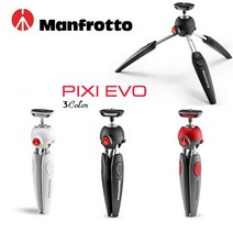 맨프로토 PIXI EVO 미니삼각대 픽시 이보., 레드