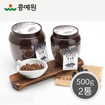 콩예원 검정약콩 청국환 500g 건강환, 2통